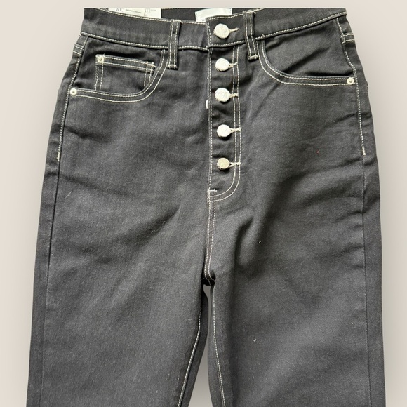 WeWoreWhat - High Rise Skinny Jeans – Black, Size 27, NWT - Picture 7 of 9